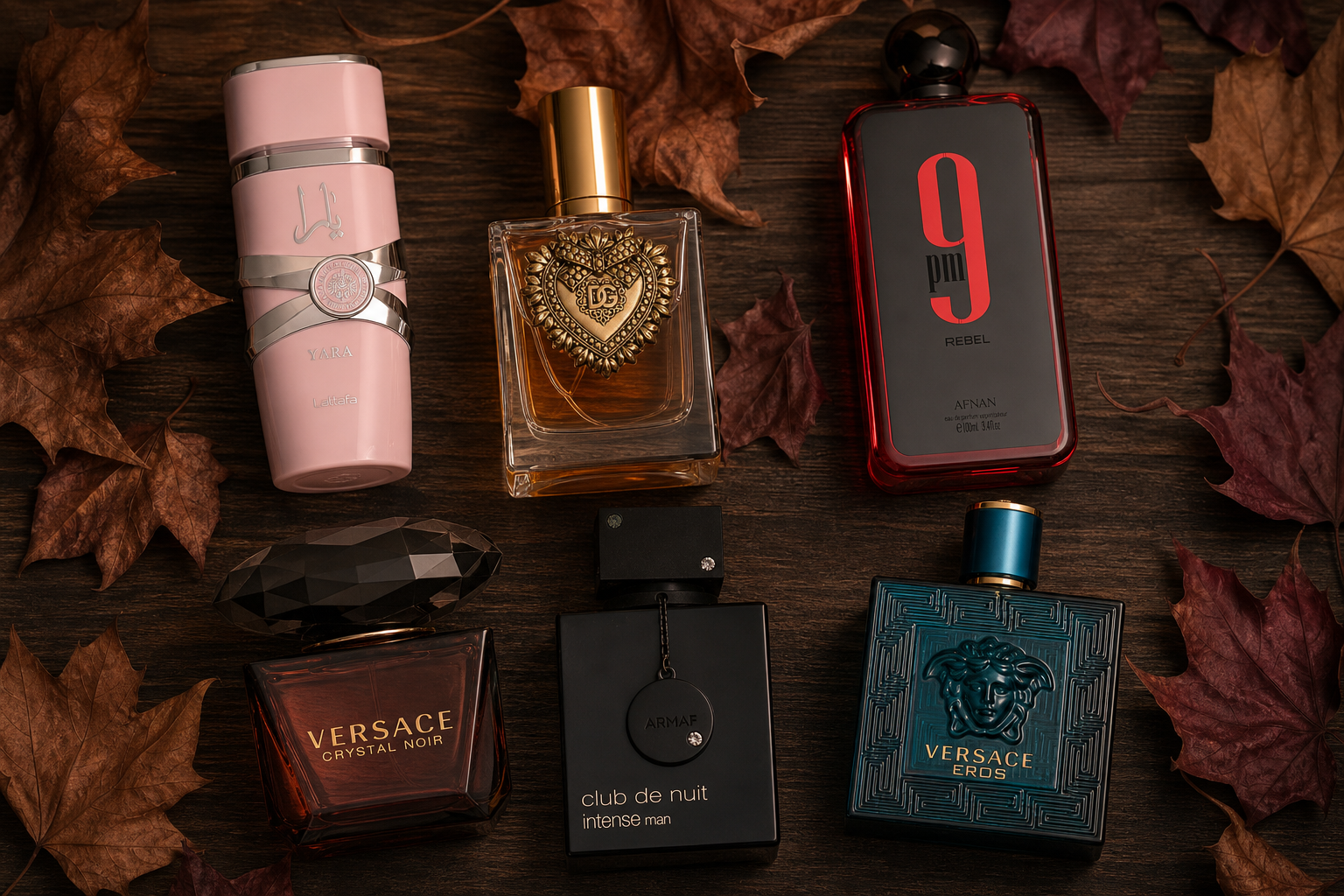 Aufbewahrung von Parfums und Herbstauswahl: Drei Düfte für sie, drei für ihn